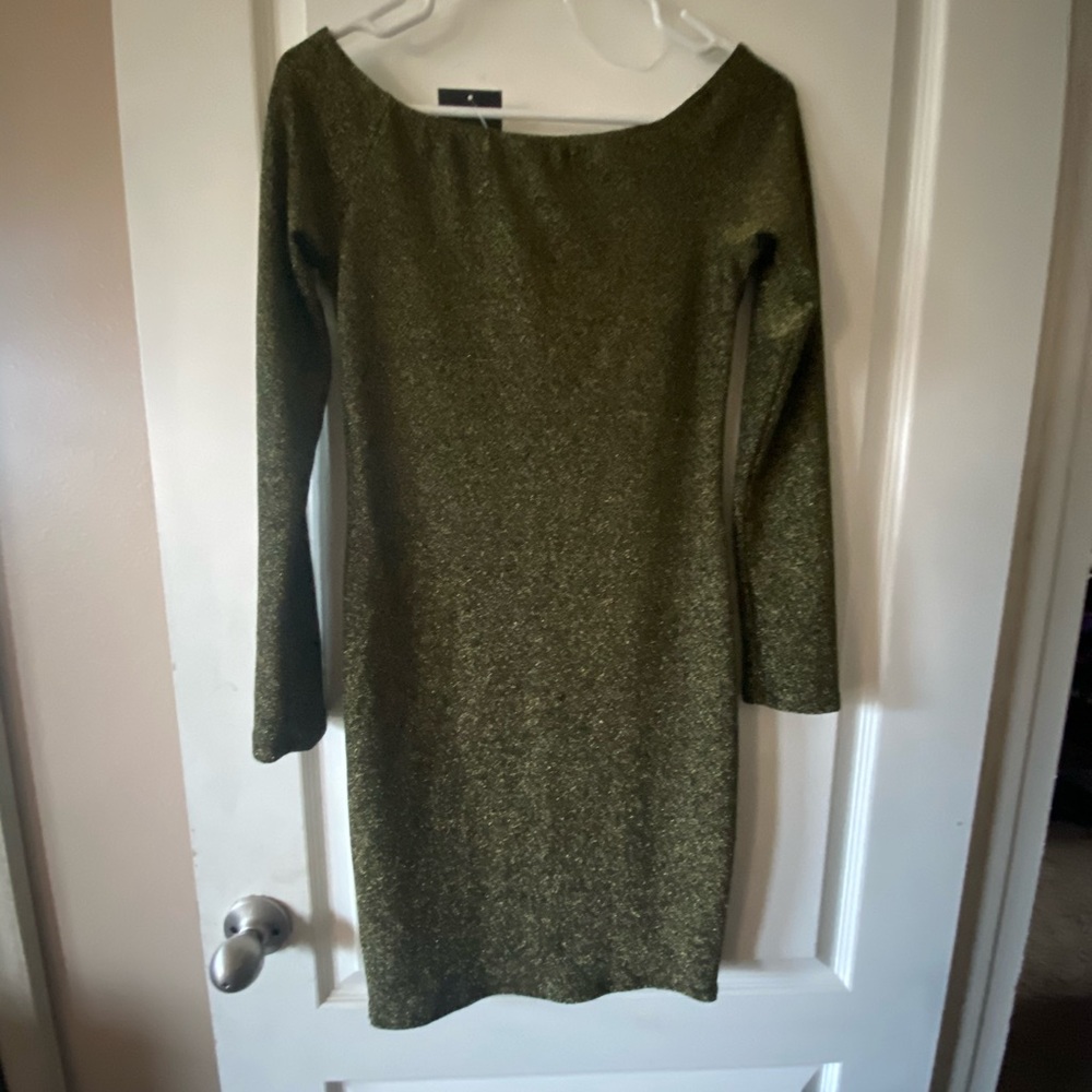 Gold Knit dress